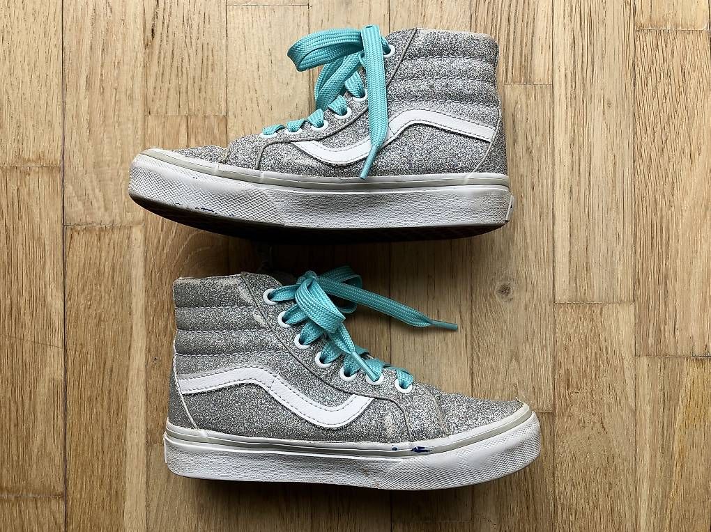 Vans Scarpe per ragazze: Vans Sneaker DK8-Hi Zip, Glitzer EU 30 / 18 cm – Usato da Zürich venduto da 4ck 1