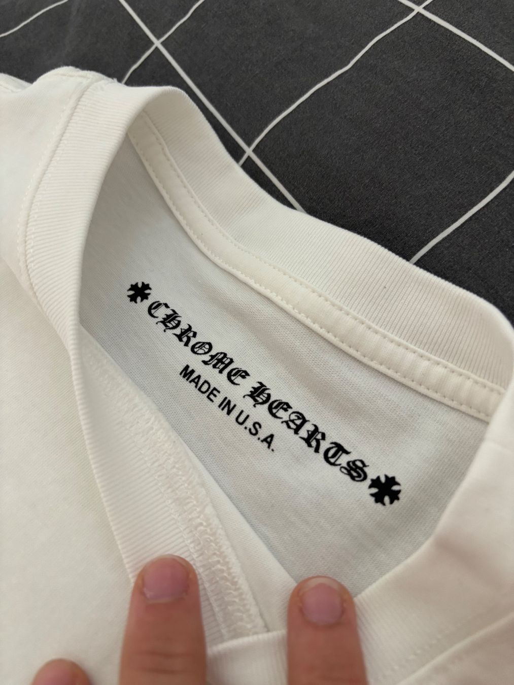 Chrome Hearts T-shirt: Chrome Hearts longsleeve, Weiss, Grösse S – Nuovo (secondo la descrizione) da Triesen venduto da coo_p57r 4