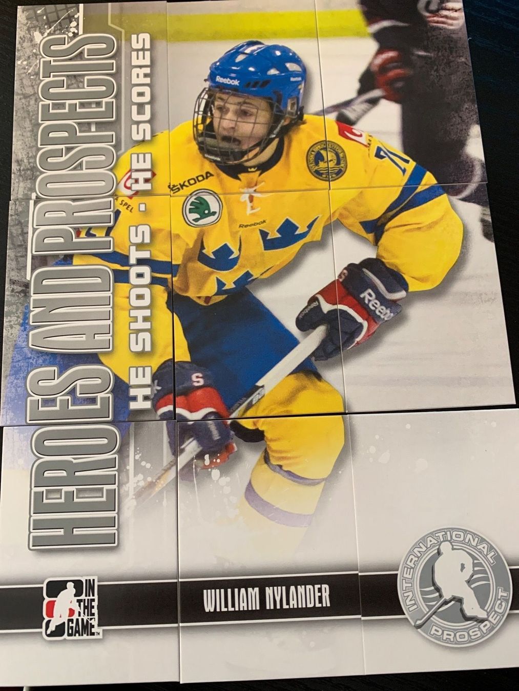 NHL Cartes à collectionner: 9 Karten Puzzle NHL William Nylander – D'occasion à Heimberg par Buck89
