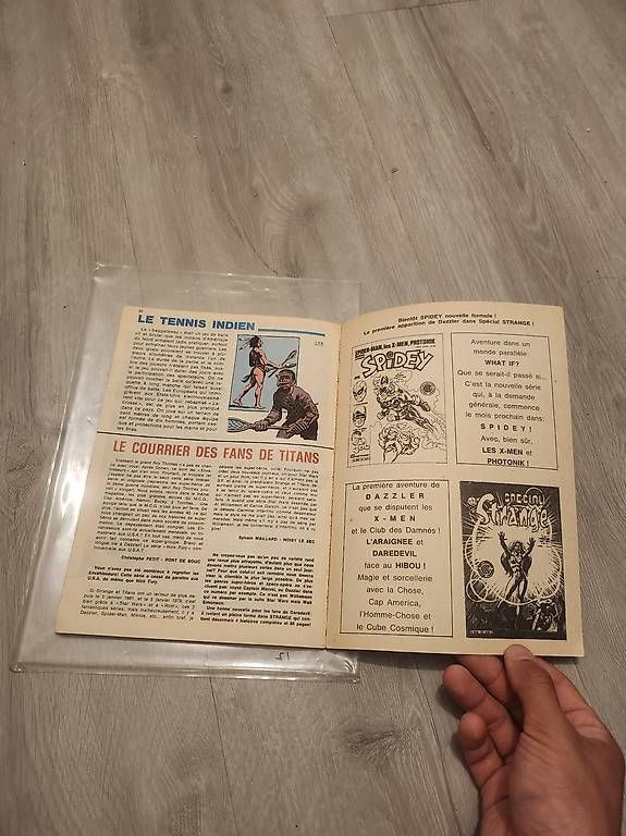 Comics: Bande dessiné marvel présente titans 44 – Gebraucht aus Romont FR von Alejandro111 2