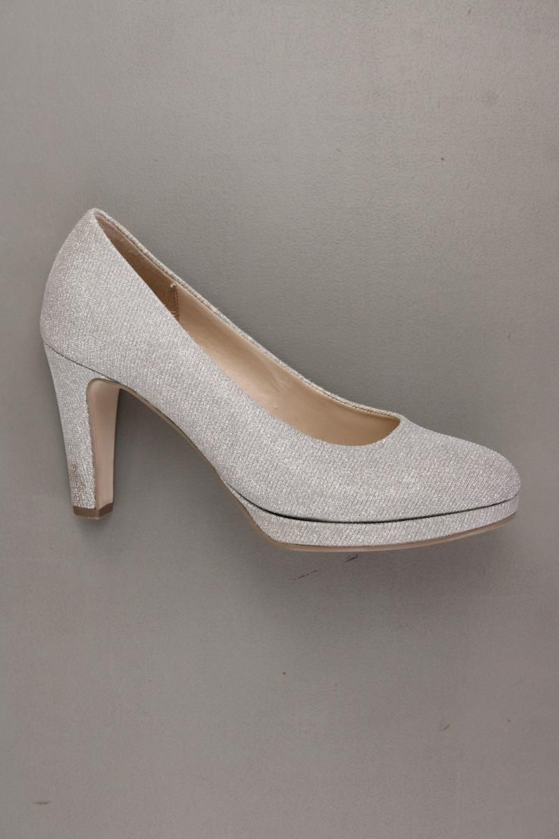 Damenschuhe: Gabor Pumps Gr. 37 silber – Gebraucht aus Neustadt an der Waldnaab von SecondLifeFashion