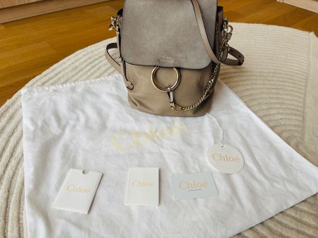 Chloé Faye Rucksack aus Leder
