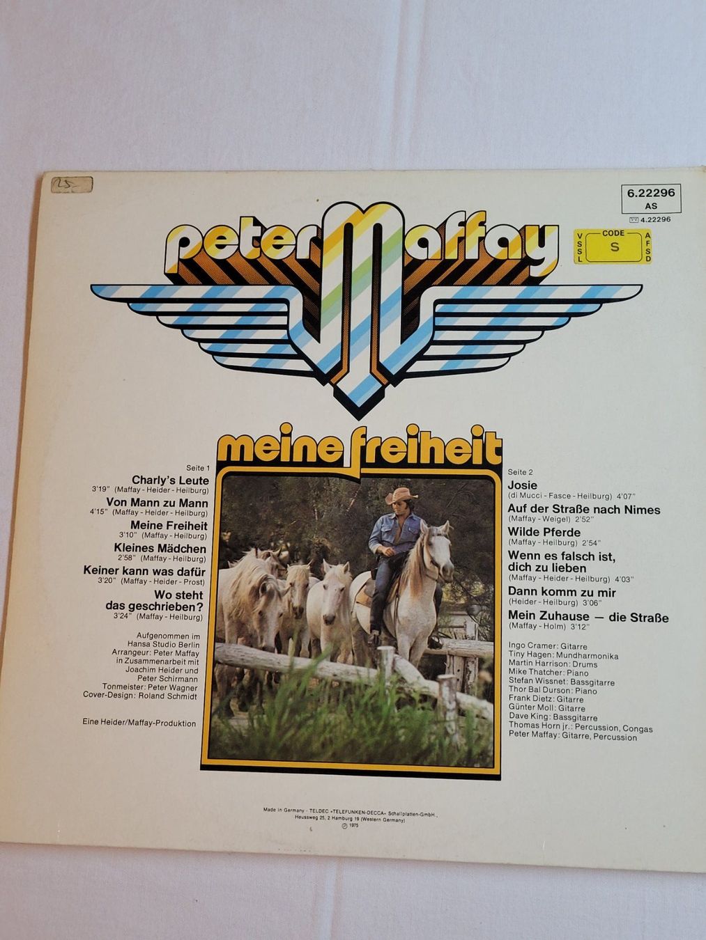 Dischi in vinile: Peter Maffay - Vinyle "Meine Freiheit" – Usato da La Chaux-de-Fonds venduto da reu_kx5l 1