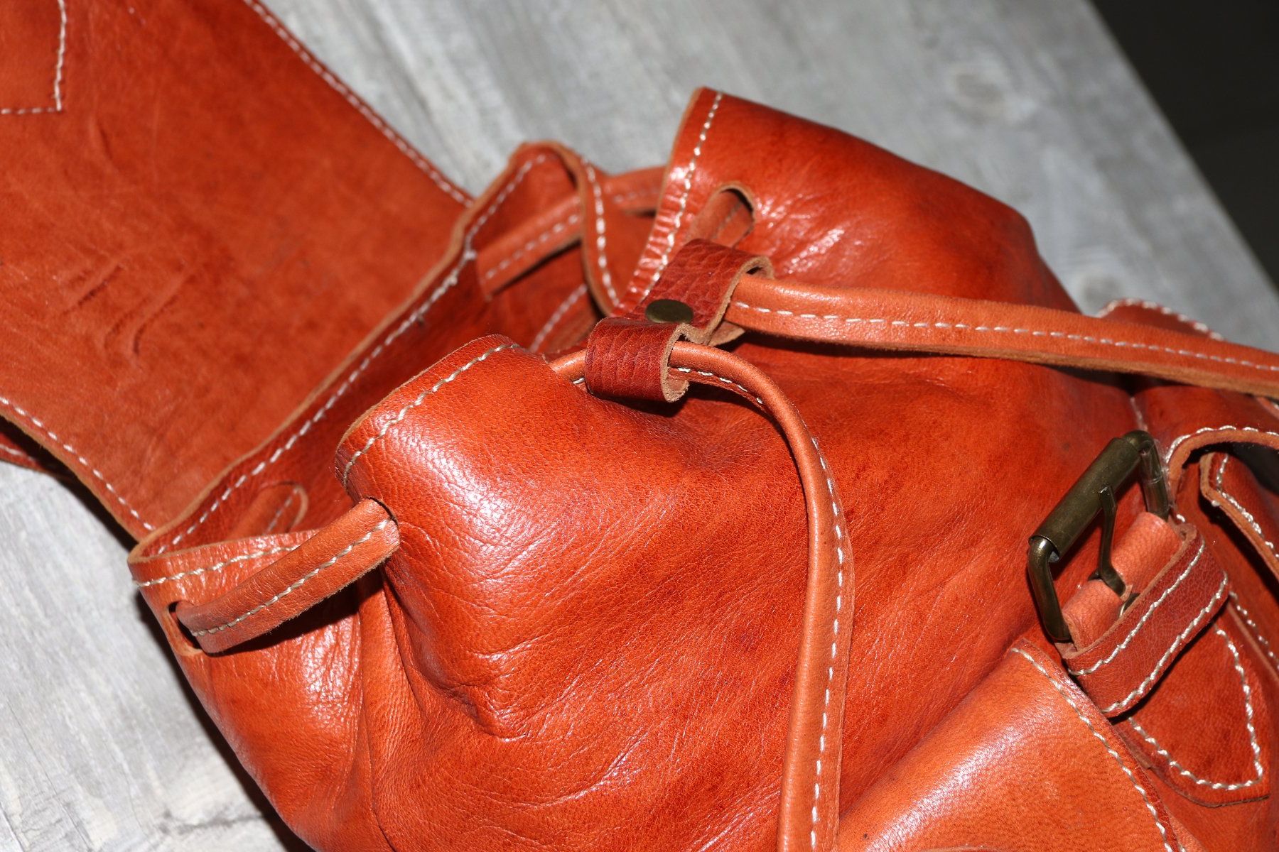 Zaini: Cooler echt Lederrucksack – Usato da Oberwil-Lieli venduto da Svetlana28 8