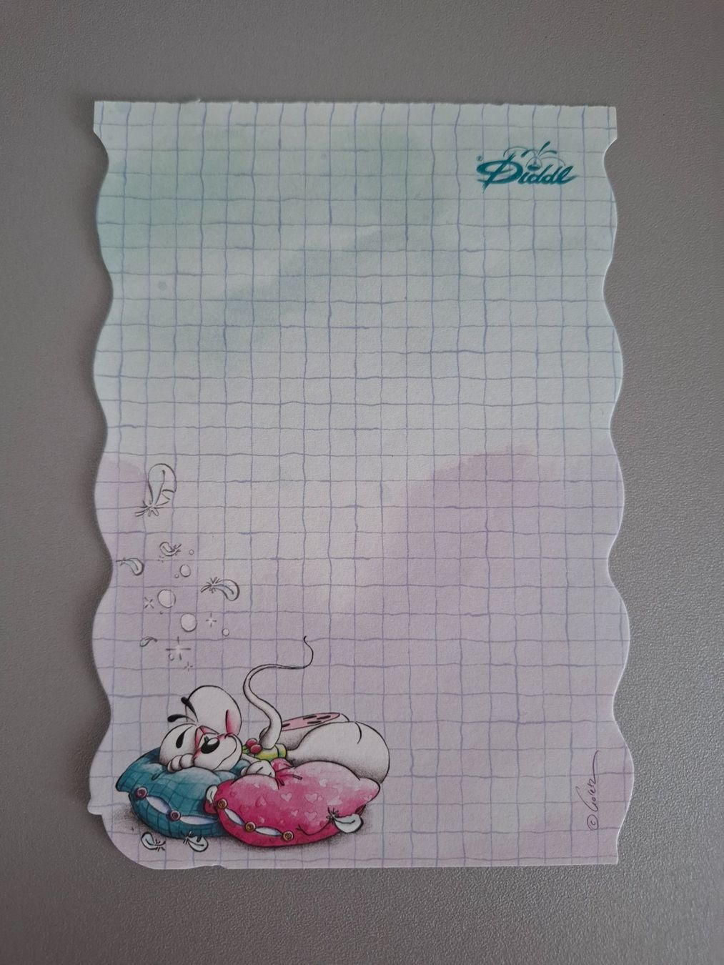 Schreibblöcke: Diddl Blatt A6 aus Block Nr. 120 – Gebraucht aus Grosswangen von michelli.