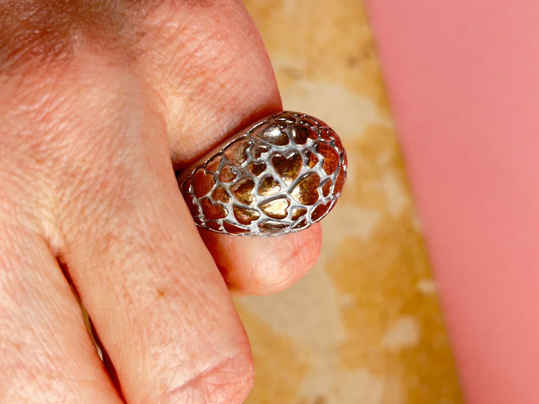 Dyrberg/Kern Anelli: Dyrberg/Kern Ring Gr. 51 Silber Statement Ring!!! – Usato da Dittingen venduto da Bellevista 3
