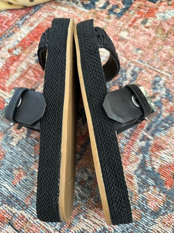 MAISON SCOTCH leather slides, 38, worn once! 6