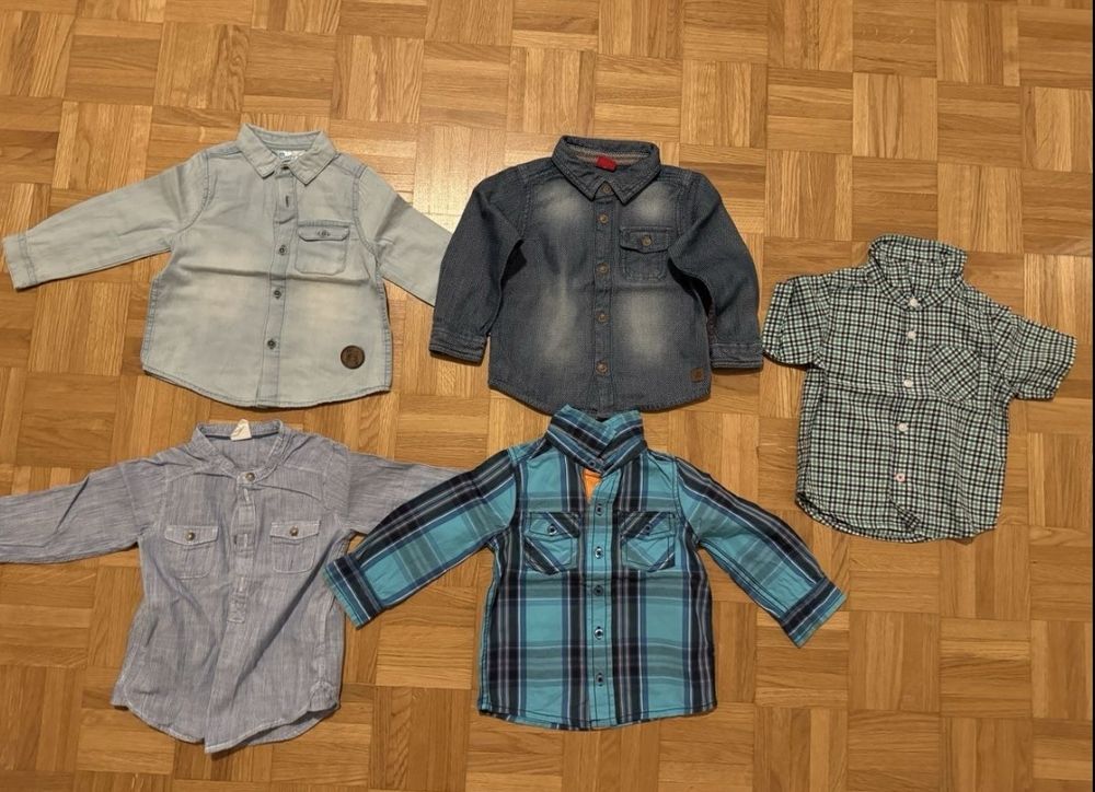 Chemises, T-shirts & Polos: Kinder Hemden Grösse 80 – D'occasion à Zürich par zd_1965