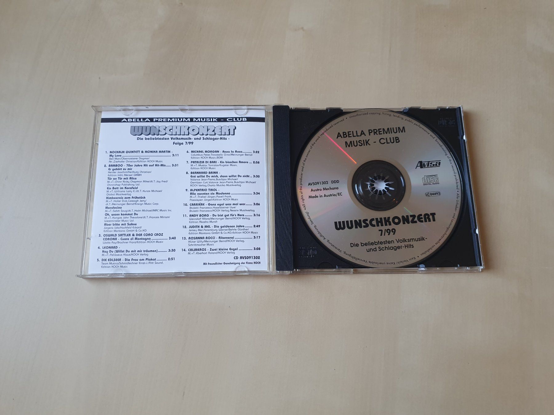 CD: Wunschkonzert 7/99 – Usato da Stansstad venduto da collectorsshop 2