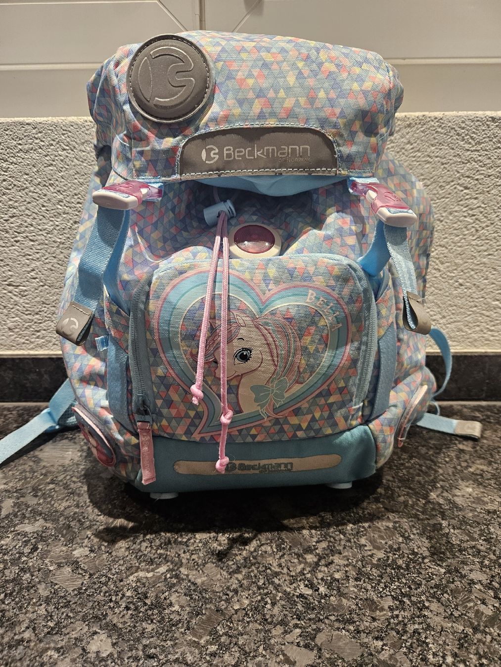 Borse & Zaini: Beckmann Schulthek Schulrucksack 22 liter – Usato da Oberhasli venduto da Pk80