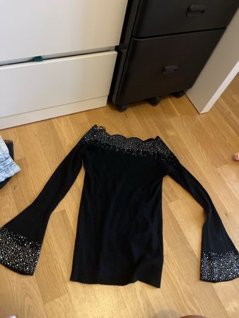 Maglione nero taglia L