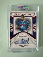 2023-2024 Panini Immaculate Thierry Henry Ink Auto 5/5