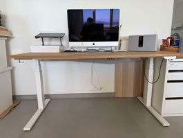 Bureau assis/debout électrique IKEA MITTZON - très bon état
