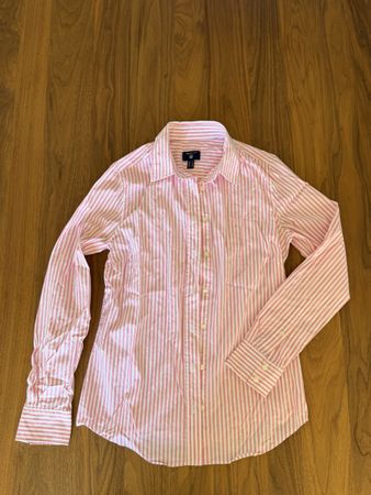 Damen Hemd Gant pink weiss gestreift Gr. 36