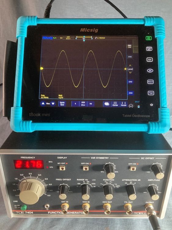 Misurare: Funktionsgenerator Toellner TOE 7404 – Usato da Vorderthal venduto da WalkmanClinic 5