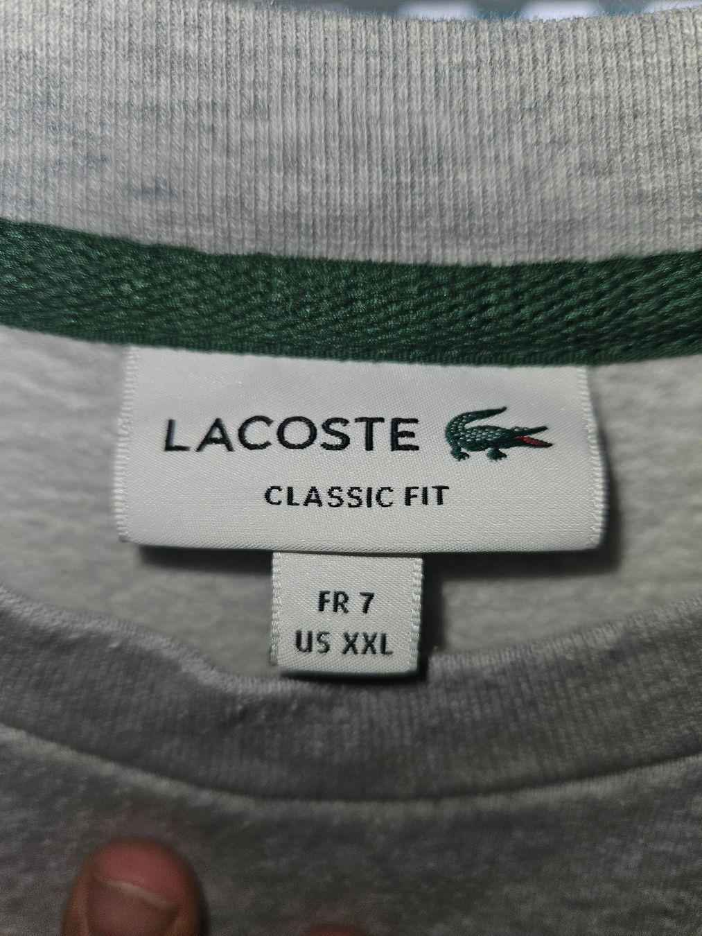 Lacoste Maglioni & Felpe: Lacoste Pullover Grau XXL / FR 7 – Usato da Zäziwil venduto da Lesny3 1