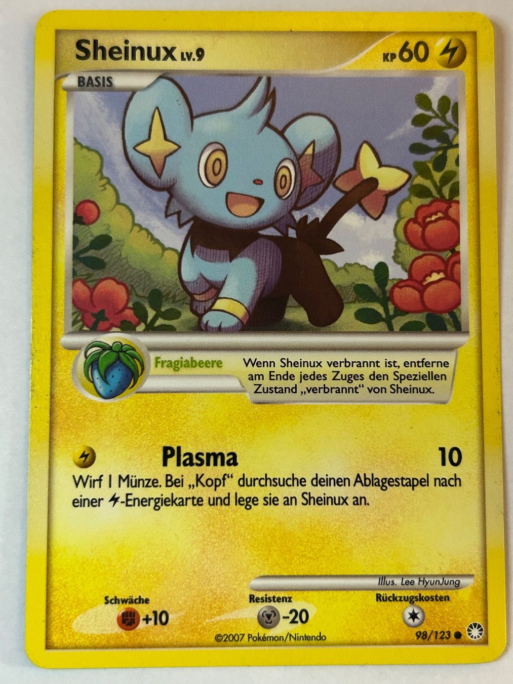 Pokémon Sammelbilder & Trading cards: Shinx #98 Pokemon Mysterious Treasures 🇩🇪 – Gebraucht aus Langenthal von Locotron4900