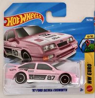 Hot Wheels 87 Ford Sierra Cosworth Pink Neu OVP