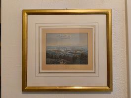 Aquatinta Stich Zürich um 1840 – Leuthold – Galerie