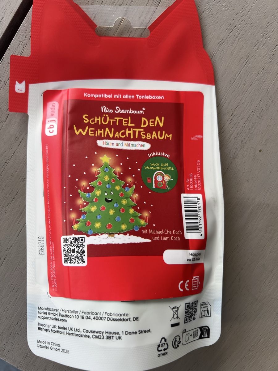Audiolibri: Schüttel den Weihnachtsbaum tonies  – Nuovo e nell'imballaggio originale da Thalheim venduto da basil1988 1