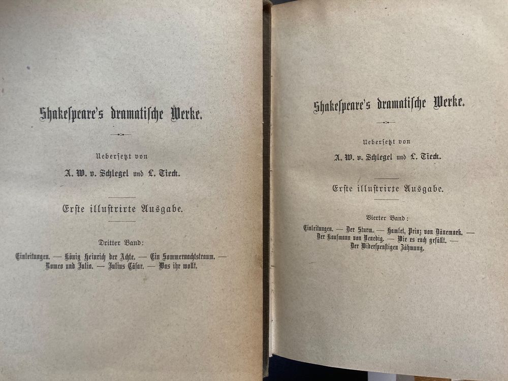 Livres: Shakespeare's dramatische Werke - 5 Bände – D'occasion à zürich par papalapa 6