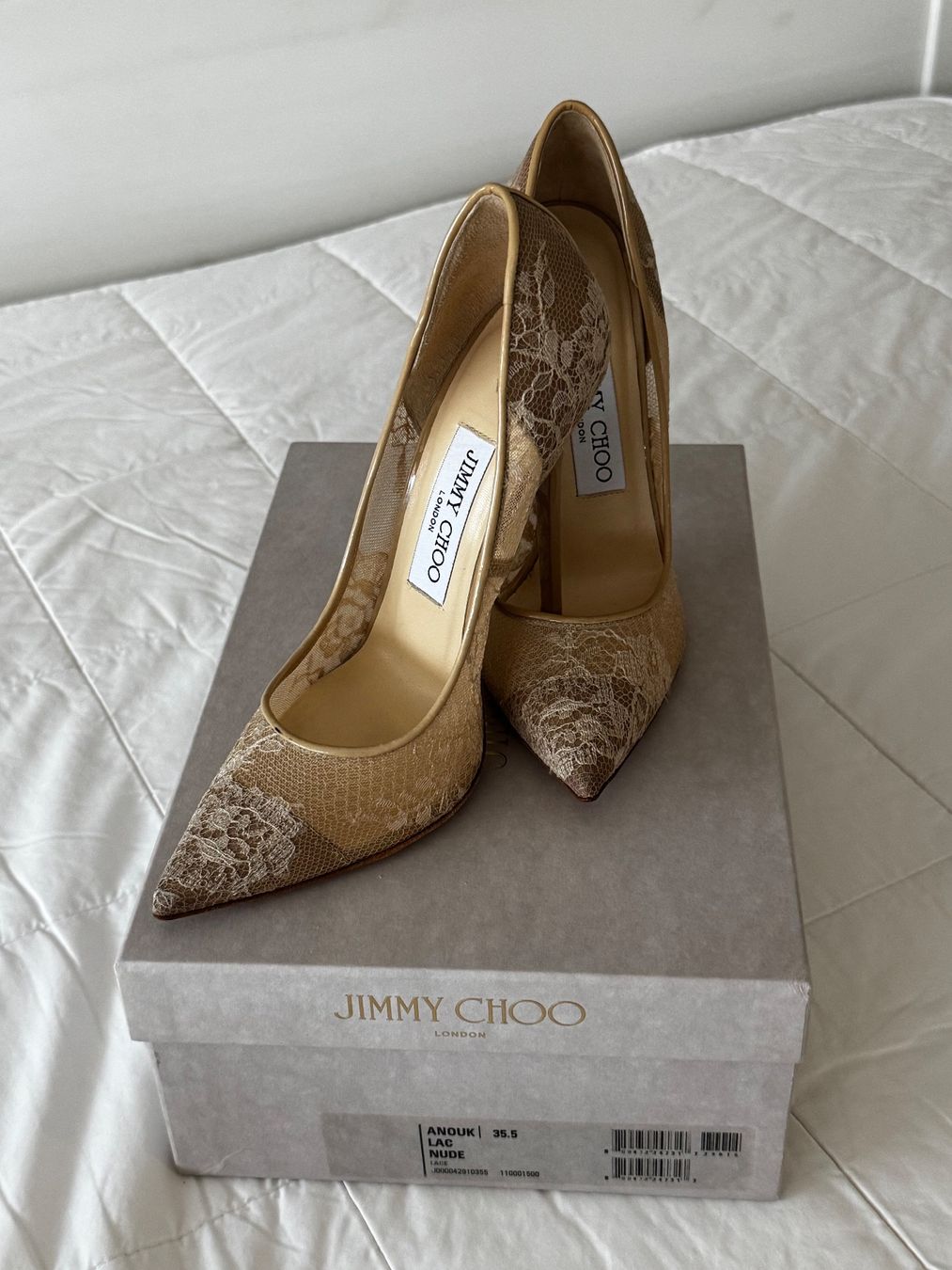 Jimmy Choo Scarpe da uomo: Jimmy Choo Anouk Lace Pump | Size 35,5 – Usato da Binningen venduto da manap 6