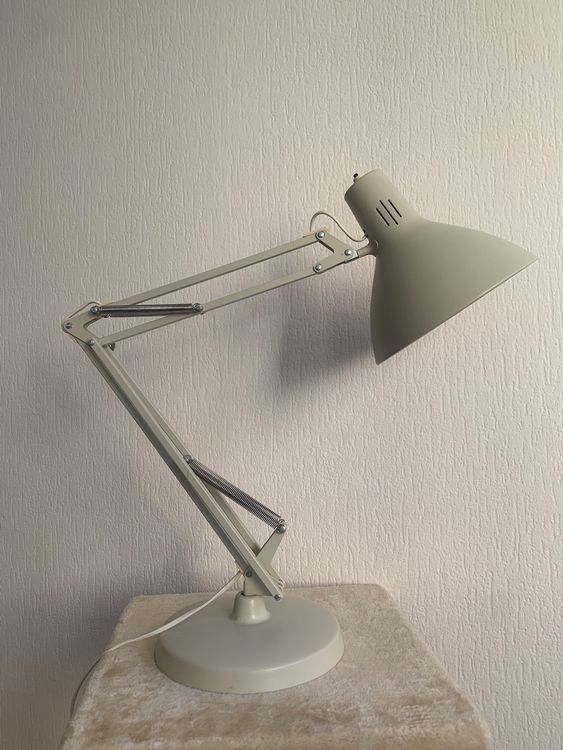 Lampe De Bureau IKEA Articulée – LED Noire, Bras Flexible