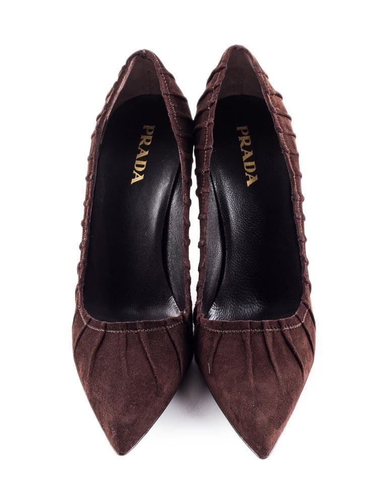 Prada Damenschuhe: Prada suede pumps – Neu (gemäss Beschreibung) aus Dallenwil von ZD2019 2
