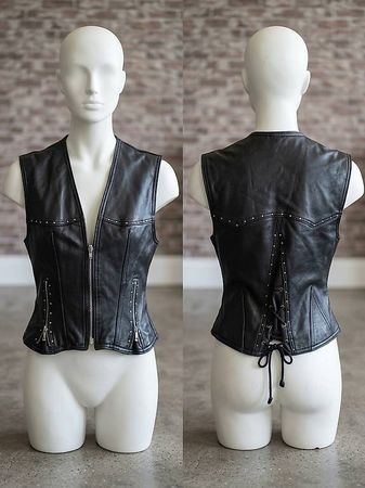 Gilets cuir 