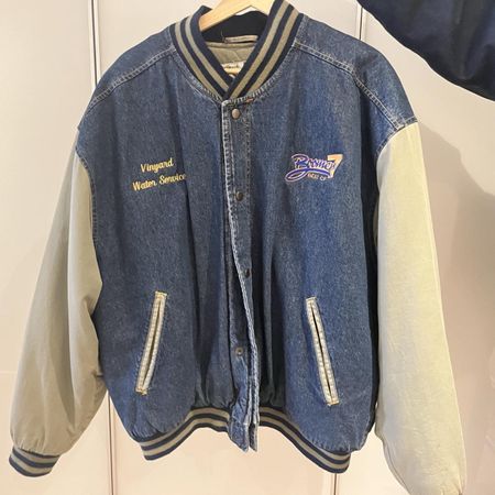 Vintage College Jacke, Top Zustand