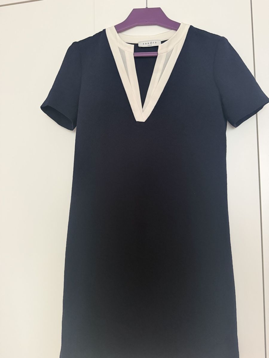 Sandro Kleider: Sandro dark blue dress size 36 – Gebraucht aus Zürich von dil_m7wy
