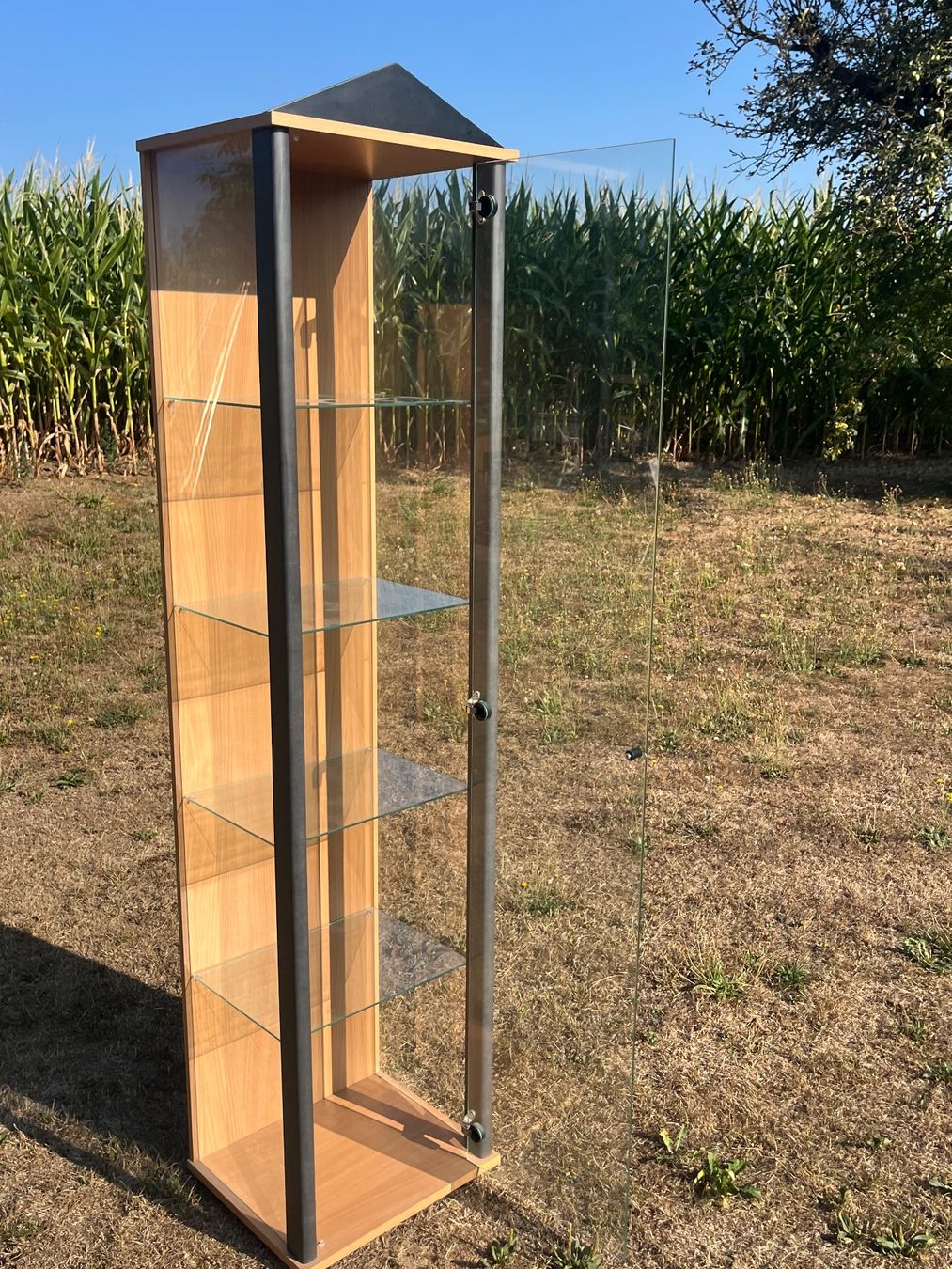 Vitrines: Glasvitrine mit 4 Tablaren – D'occasion à Allmendingen b. BE par juair 4