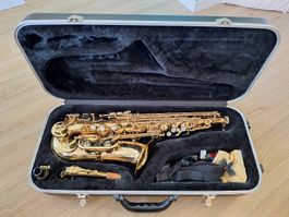 Altsaxophon Antigua – guter Zustand inkl. Zubehör & Koffer