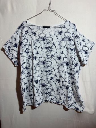 Bluse mit Blumenprint von Chicoree Gr. S/M 100% Baumwolle