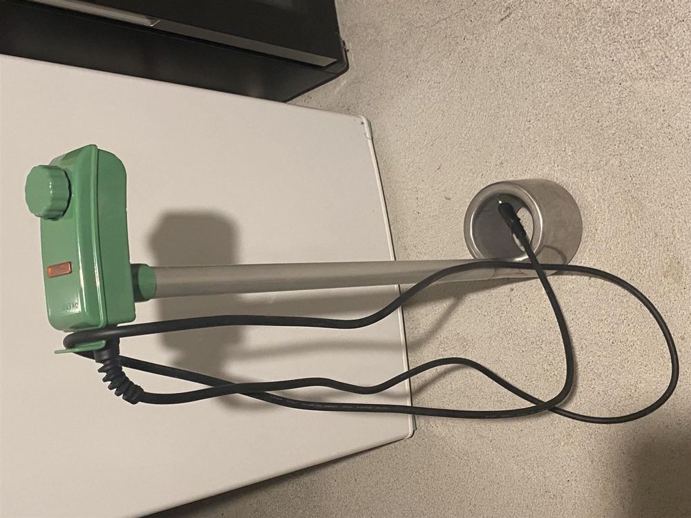 Kerbl Kälbermilcherwärmer EasyHeat 23A – 2300W, Stufenloses Thermostat, Eintauchtiefe 13–75 Cm, IPX7