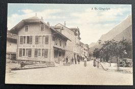 St.Gingolph Zoll Duanne belebt 