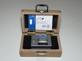 Wyler Kurbelzapfenwasserwaage Typ 56 mit Kreuzprisma