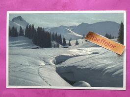 A 525 „Abendglanz“, Adelboden. Am Hahnenmosspass, Regenbolsh