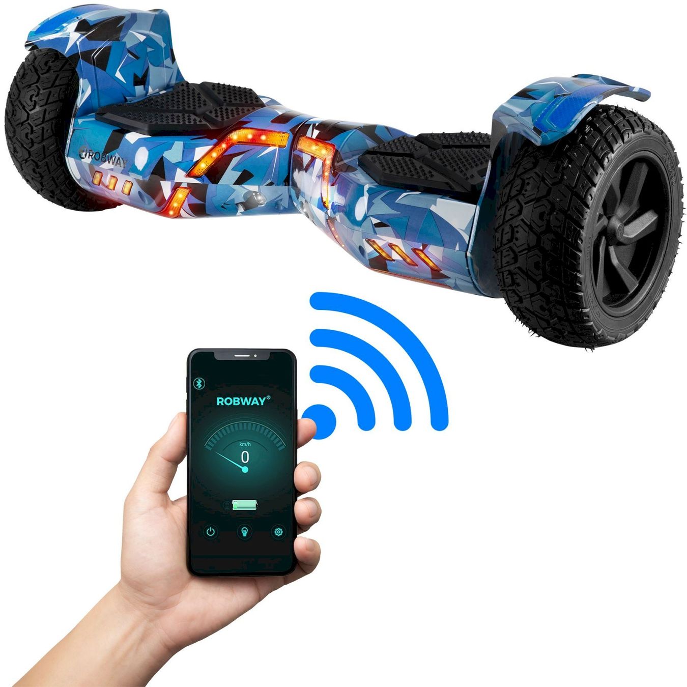 Hoverboard: Robway X2 Hoverboard 8.5 Zoll 700W – Nuovo e nell'imballaggio originale da Bottighofen venduto da zaap