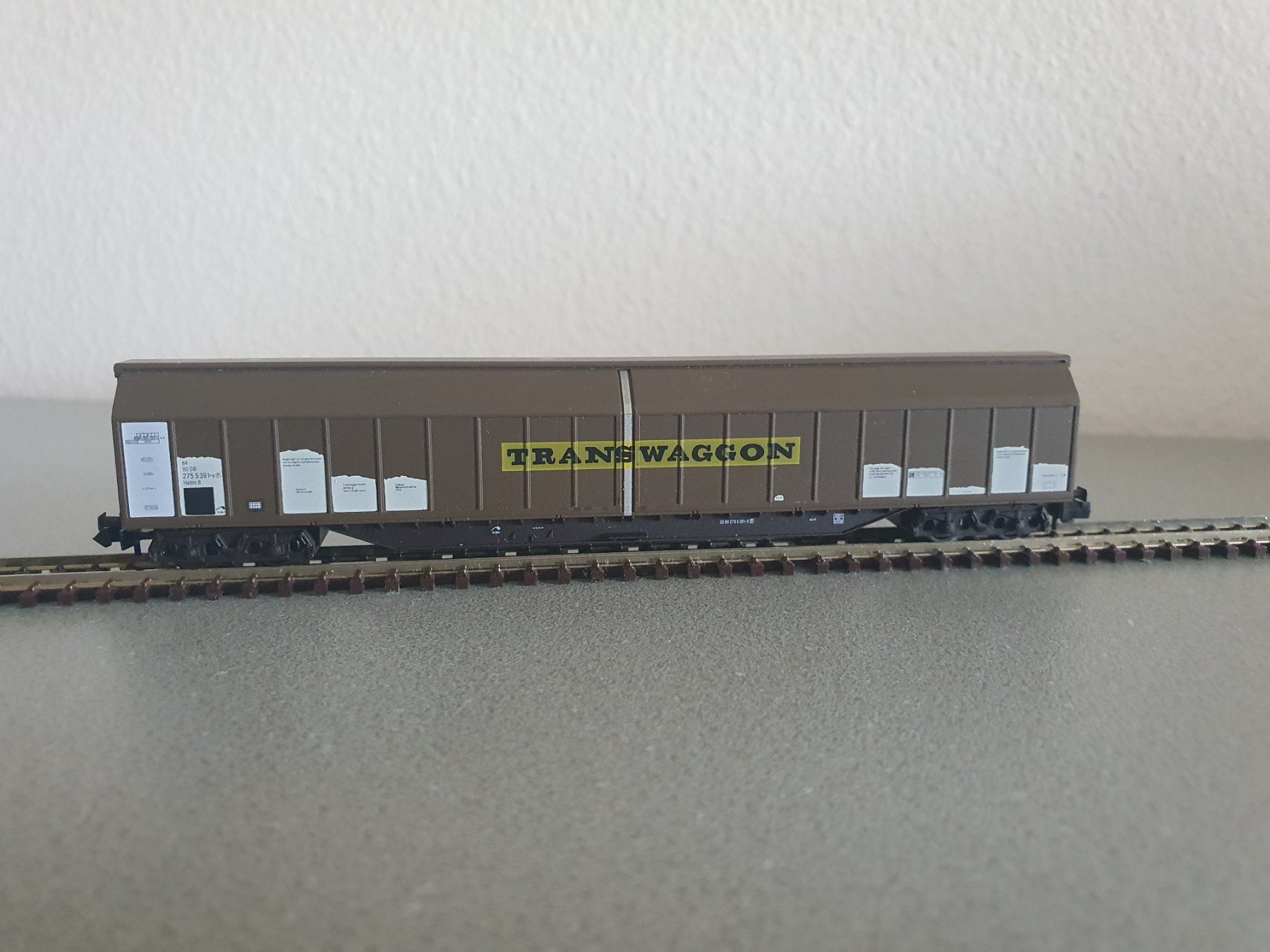 Arnold Modellini di ferrovie: Arnold Güterwagen Transwaggon Spur N – Usato da Henau venduto da fag_lzx9 2