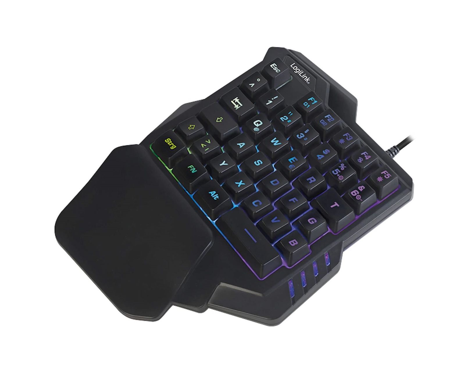 Tastaturen: Einhand-Gaming-Tastatur mit LED – Neu und originalverpackt aus St. Gallen von cointec 2
