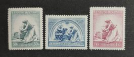 Tschechoslowakei 1937, Satz ungestempelt