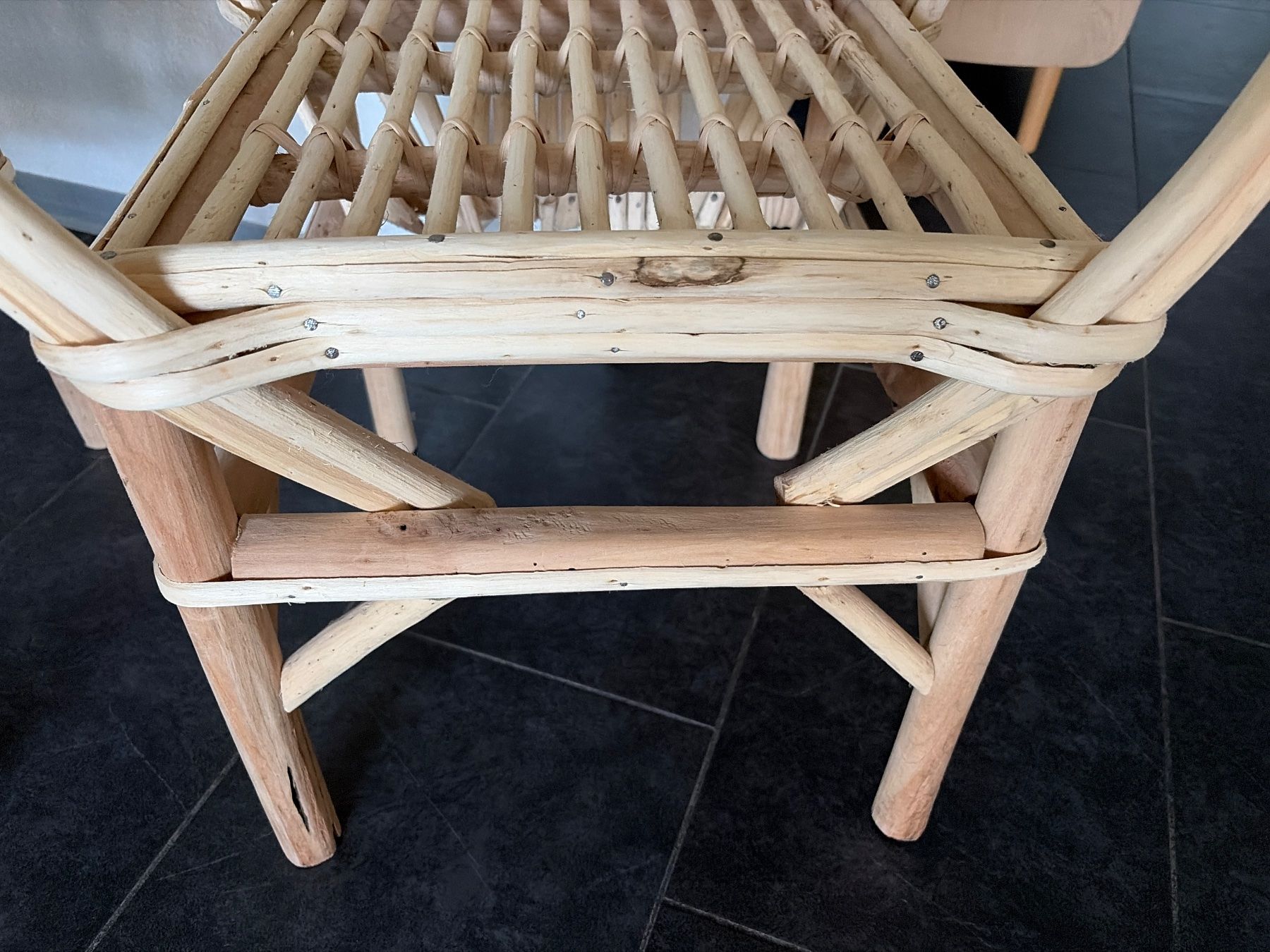 Sedie: 2 Holzstühle, Boho Stil – Usato da Bätterkinden venduto da oli_52b9 3