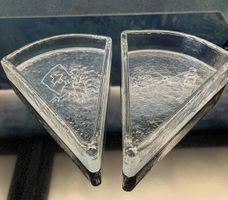 2 Glasi Hergiswil Käseplatte Schweiz Käse Geschirr Plättli