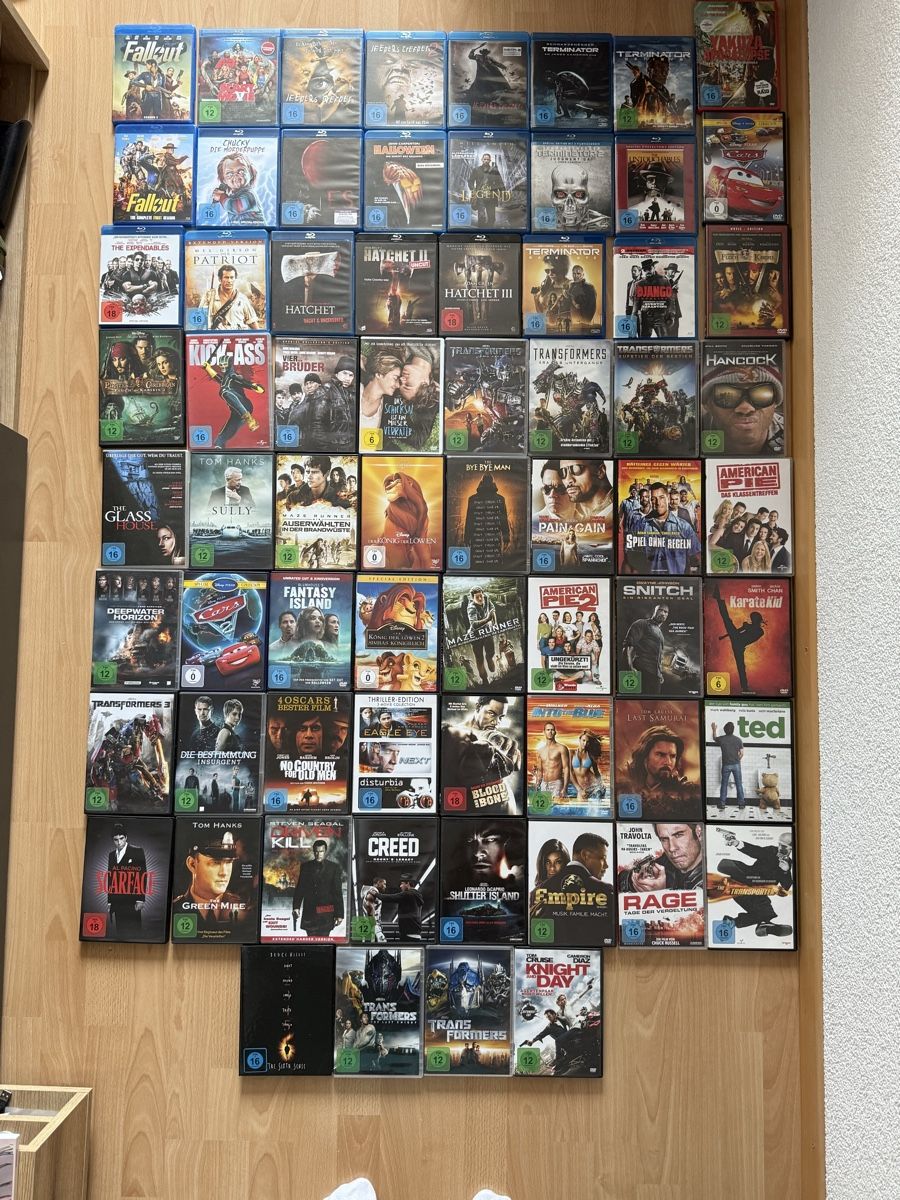 Alle DVDs: Blu ray & DVD Sammlung - super Zustand – Gebraucht aus Wallisellen von rri_ntp6