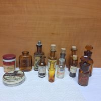 Versand möglich! Alte Apothekergütterli, Dosen, Fläschchen