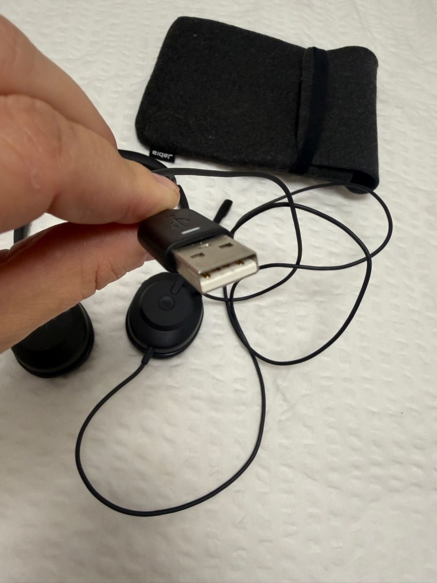 Jabra Cuffie: Jabra Evolve2 Headset mit Tasche schwarz  – Usato da Horgen venduto da Renbert 3