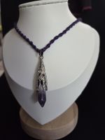 Halskette mit Amethyst Anhänger
