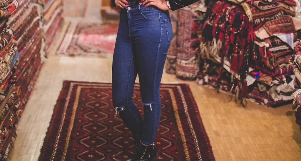 Jeans: blaue Jeanshose – Usato da Kriegstetten venduto da suji18 1