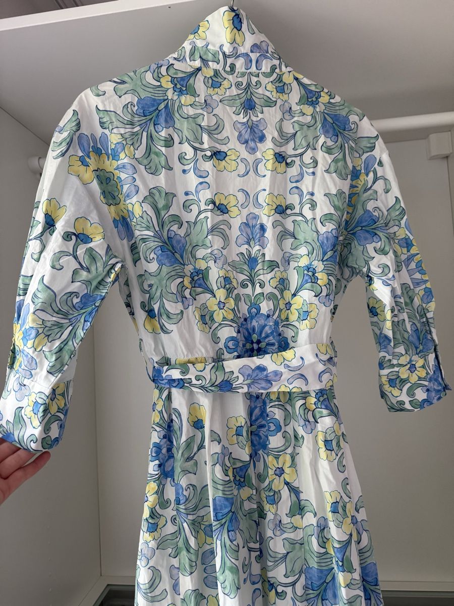 Zara Vestiti: Zara Kleid Blumenmuster Midi Grösse M Sommer  – Usato da Zürich venduto da kat_t9m9 4